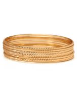 Gold Omni Bangle Set
