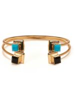 Gold Veritas Cuff Set